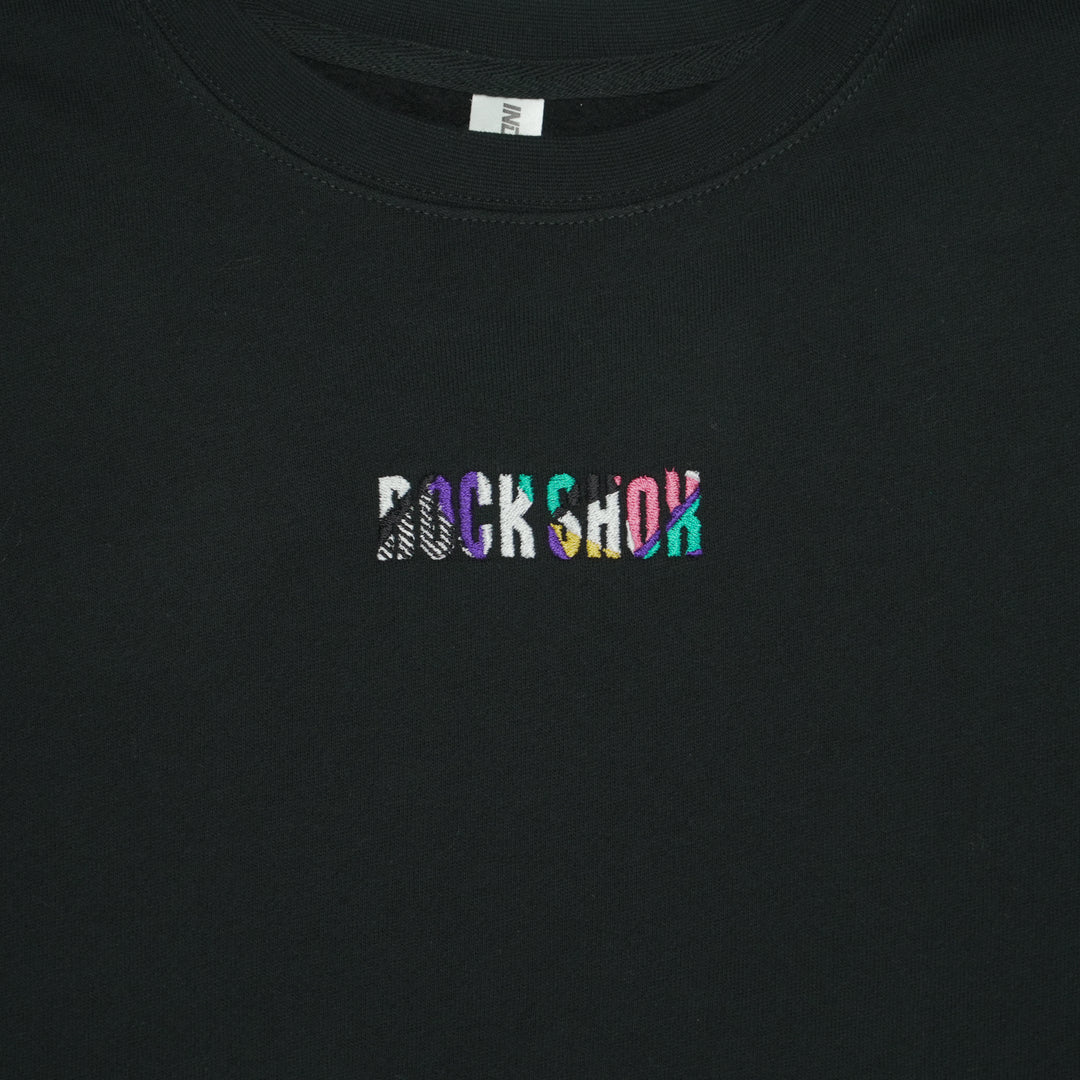 RockShox Isabeau Courdurier Logo Cropped-Top Sweatshirt