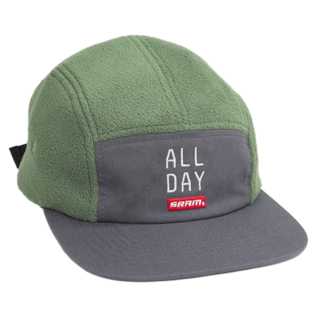 SRAM All Day Collection Green & Gray Fleece Hat