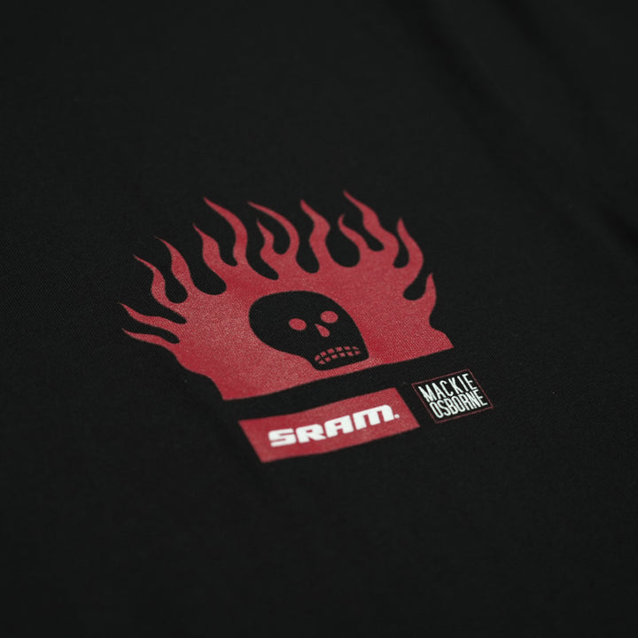 SRAM x Mackie Osborne Black T-Shirt