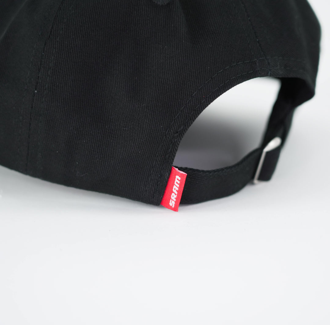 SRAM Logo Black Dad Hat