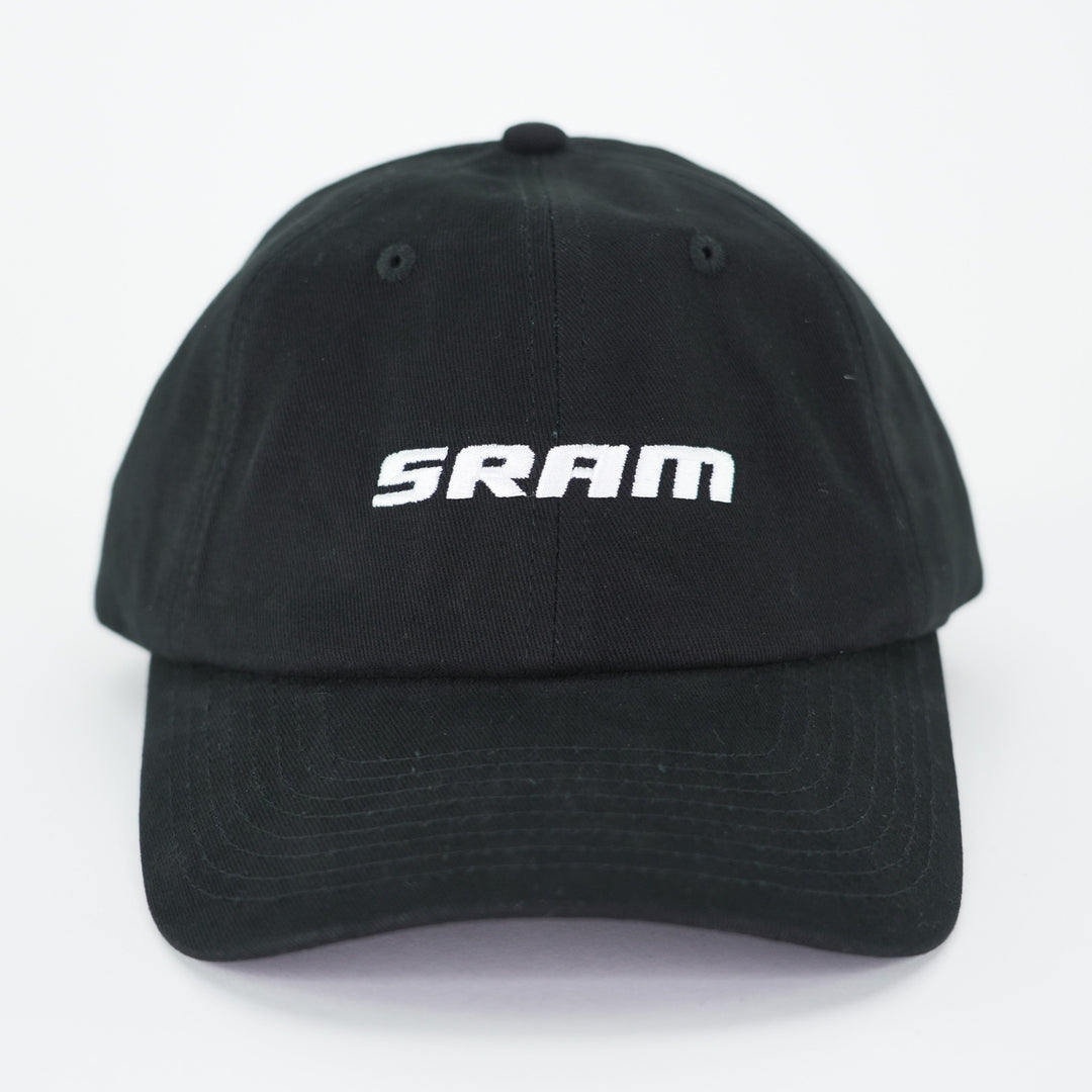 SRAM Logo Black Dad Hat