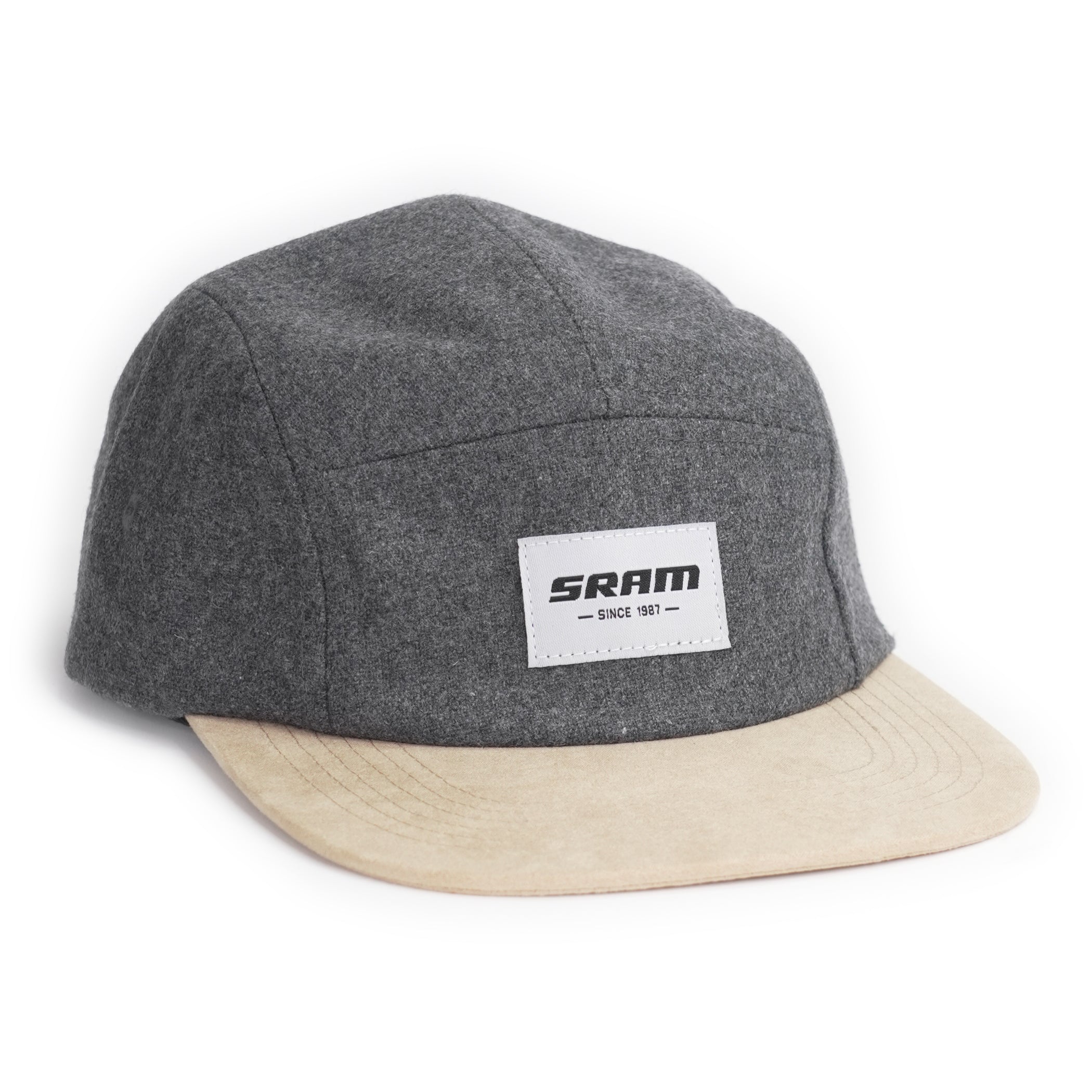 SRAM Herringbone 5-Panel Patch Logo Hat