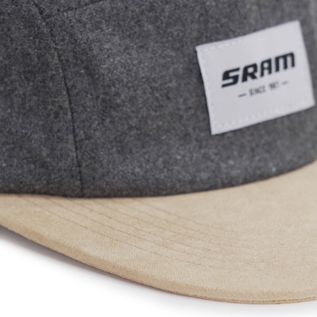 SRAM Herringbone 5-Panel Patch Logo Hat