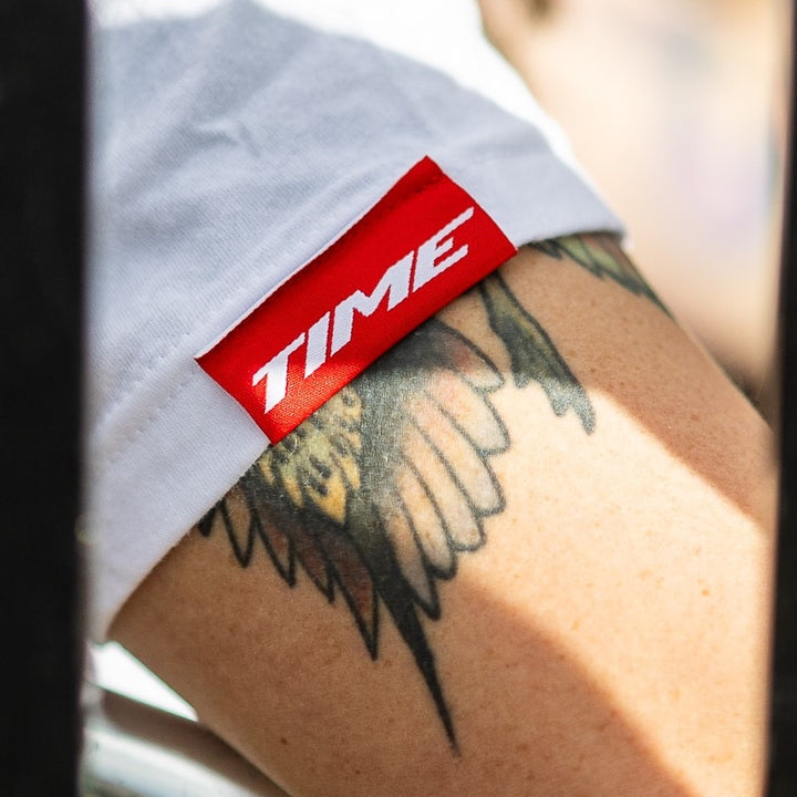 TIME Sport Banner White T-Shirt