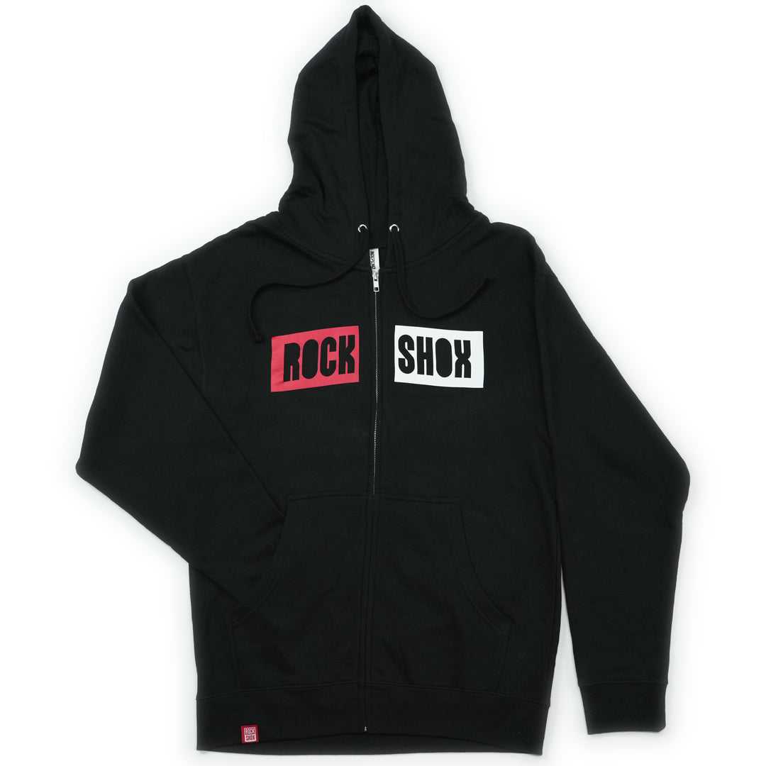 RockShox Split Logo Zip-Up Hooded Sweatshirt