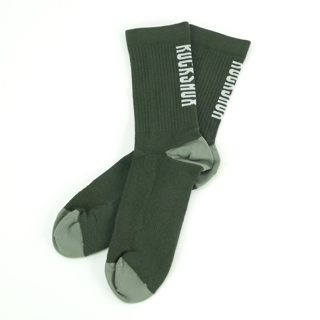 RockShox Green Wordmark Socks