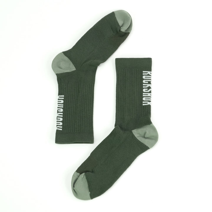 RockShox Green Wordmark Socks