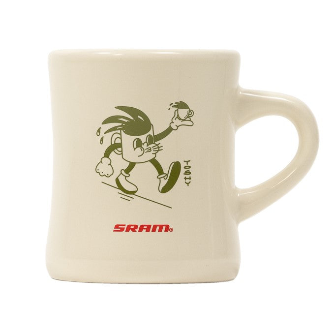SRAM x Tosh Clements Diner-style Coffee Mug