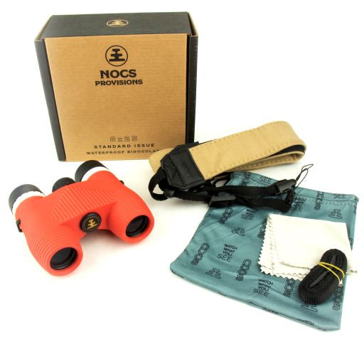SRAM NOCS Provisions Standard Issue Binoculars & Tan Woven Tapestry Strap