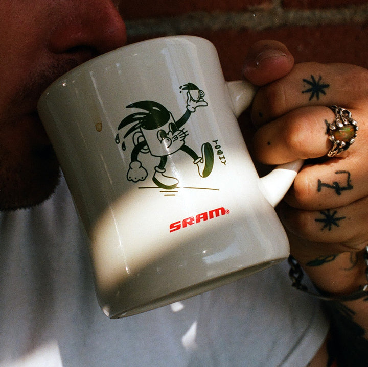 SRAM x Tosh Clements Diner-style Coffee Mug
