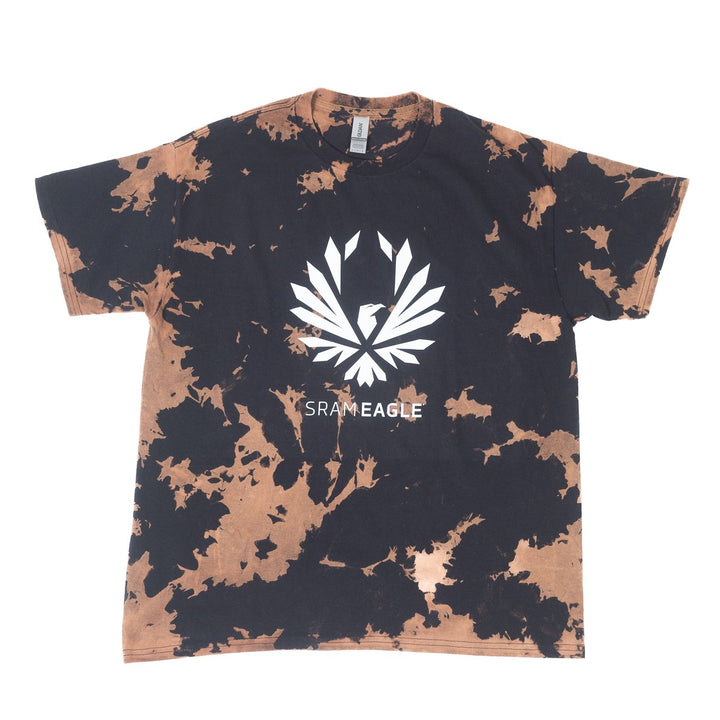 SRAM Eagle Logo Bleach Dye T-Shirt